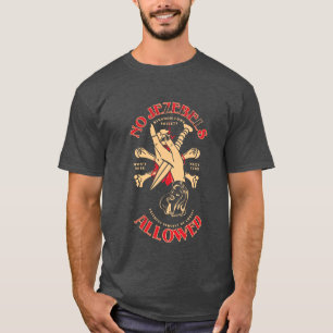 Keine Jezebels zugelassen Königreich Come Society T-Shirt