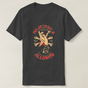 Keine Jezebels zugelassen Königreich Come Society T-Shirt