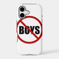 Keine Jungen Zeichen iPhone 5 Fall erlaubt