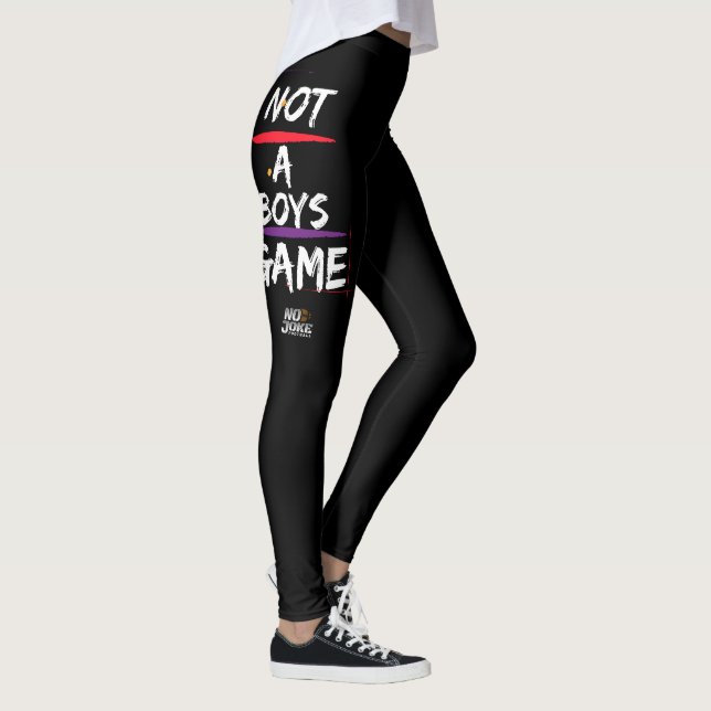 Keine Jungs spielen moderne Leggings (Rechts)