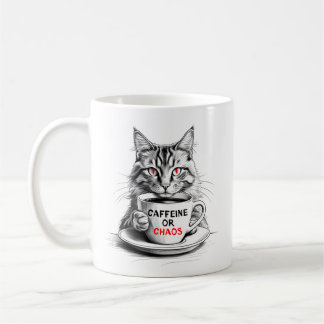 Keine Kaffeine Keine Gnade Katzen Kaffee Liebhaber Kaffeetasse
