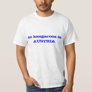 Keine Kängurus in ÖSTERREICH hetalia T-Stück T-Shirt