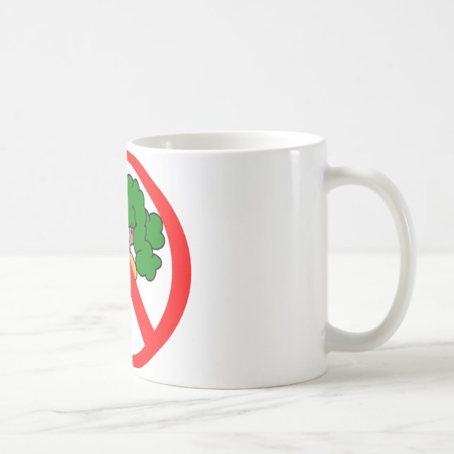 Keine Karotten! Kaffeetasse (Rechts)