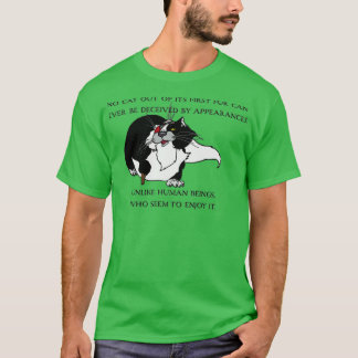 Keine Katze aus dem ersten Teil des letzten Unicor T-Shirt