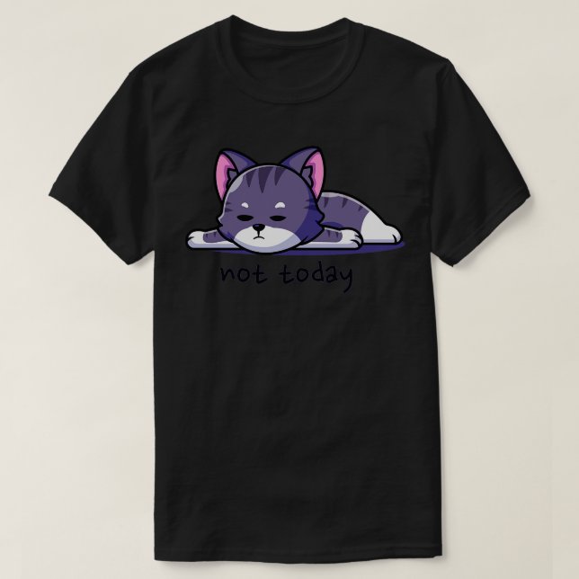 Keine Katze T-Shirt (Design vorne)