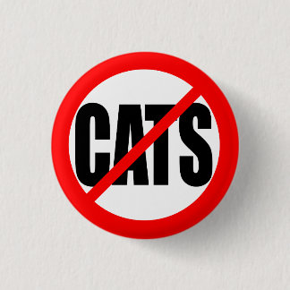 "KEINE KATZEN " BUTTON