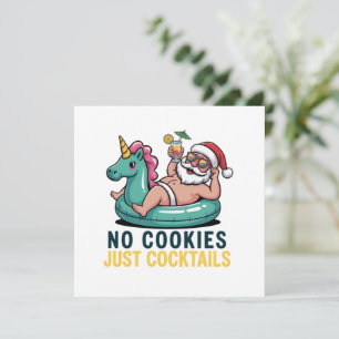 Keine Kekse nur Cocktails Weihnachten