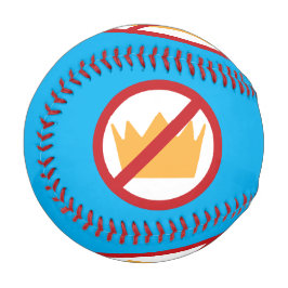 KEINE KINDER! Anti-Trump Blue Baseball