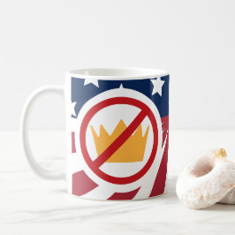KEINE KINDER! Anti-Trump-Flagge Kaffeetasse