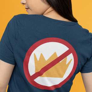 KEINE KINDER! Anti-Trump (zurück) Tri-Blend Shirt