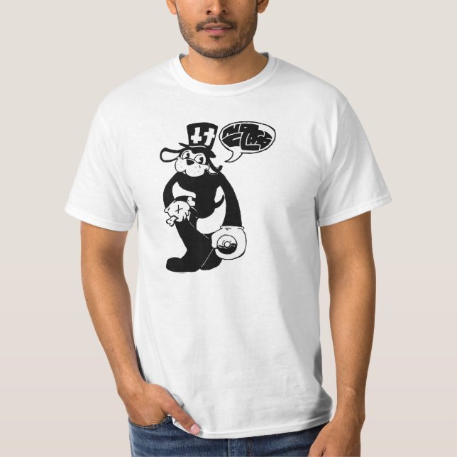 Keine Klasse (weiß) T-Shirt (Vorderseite)