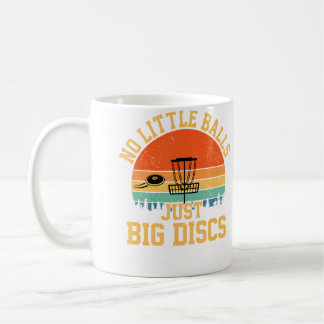 Keine kleinen Bälle, nur große Discs Lustige Disc Kaffeetasse
