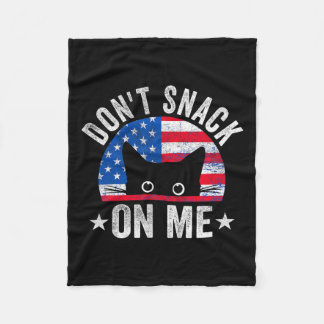 Keine Kleinigkeit auf meiner lustigen Cat Meme Fleecedecke