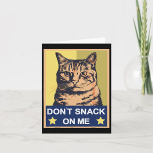 Keine Kleinigkeit auf meiner lustigen Katze 1 Karte