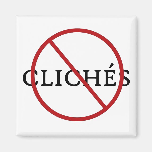 Keine Klischees Magnet (Vorne)