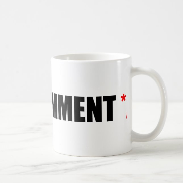 Keine Kommentar-Tasse Tasse (Rechts)