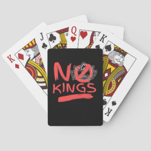 Keine König einfache saubere Gestaltung Spielkarten