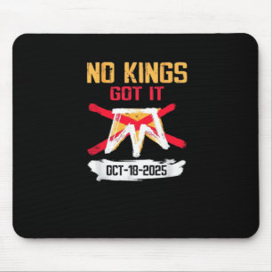 Keine König Patriotische Freiheit Keine Könige In Mousepad