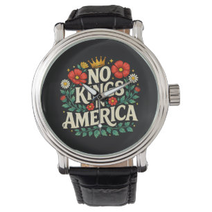 Keine Könige Amerika Armbanduhr