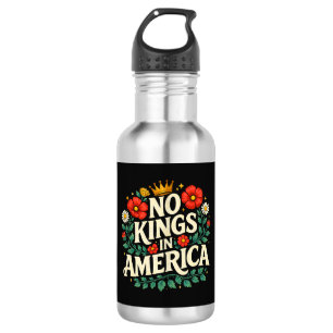 Keine Könige Amerika Edelstahlflasche