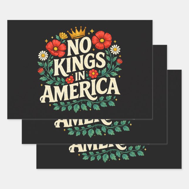 Keine Könige Amerika Geschenkpapier Set (Set)