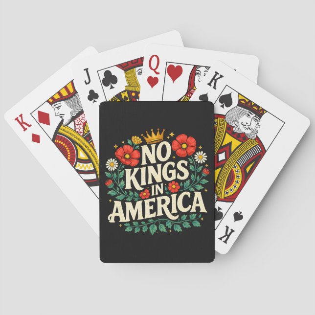 Keine Könige Amerika Spielkarten (Rückseite)