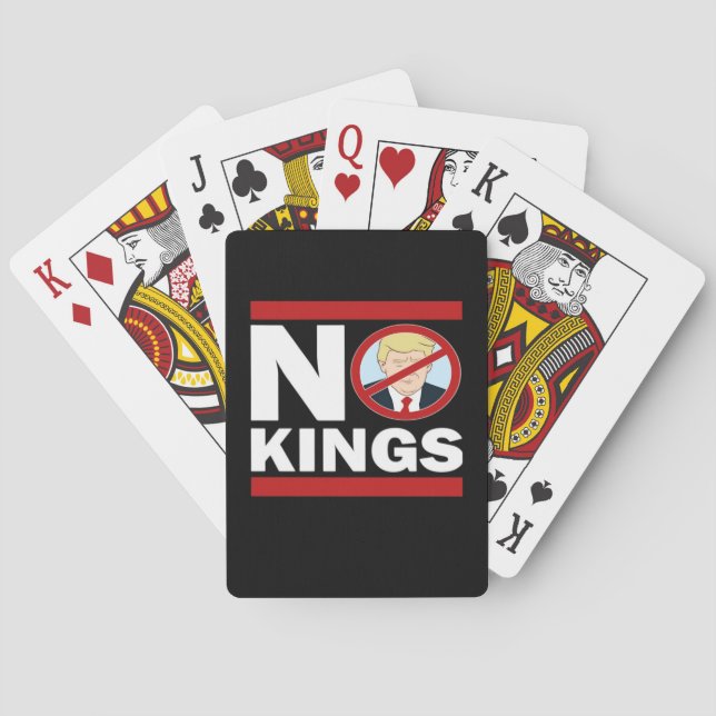 Keine Könige Anti-Klassiker Minimal Sauber Spielkarten (Rückseite)