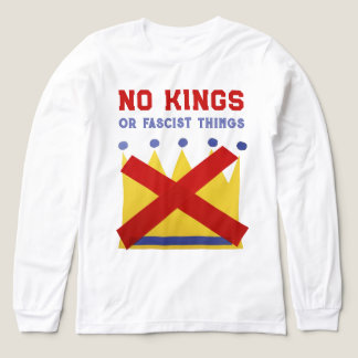 Keine Könige bekämpfen den Faschismus Tri-Blend Shirt