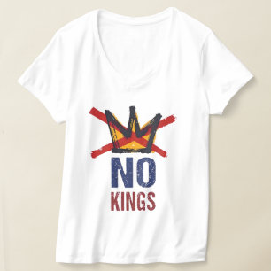 Keine Könige Grafik T-Shirt Anti Autorität Vintage