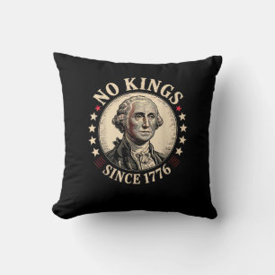 Keine Könige in Amerika 1776 Freedom Retro Klassik Kissen