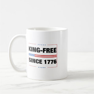 Keine Könige in Amerika 1776 Rette Demokratie Vere Kaffeetasse