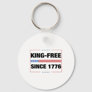 Keine Könige in Amerika 1776 Rette Demokratie Vere Schlüsselanhänger