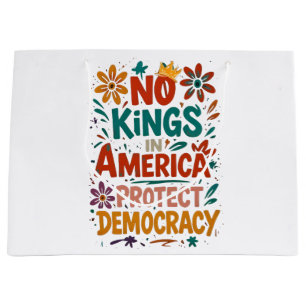 Keine Könige in Amerika Amerikanische Demokratie Große Geschenktüte