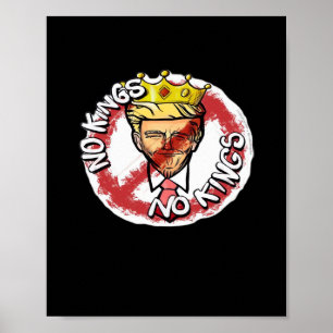 Keine Könige in Amerika Anti-Donald Kein-König-Tag Poster