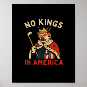 Keine Könige In Amerika Anti-Donald Kein Könige Ta Poster