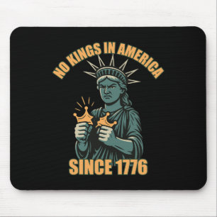 Keine Könige In Amerika Anti Eis Trump Statue Der  Mousepad