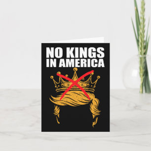 Keine Könige in Amerika Anti-Ice Patriotic-Aktivis Karte