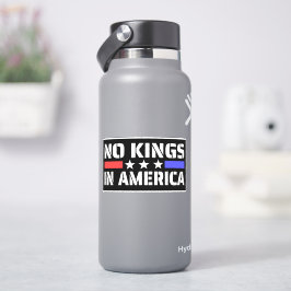 Keine Könige in Amerika - Anti-Monarchie Aufkleber