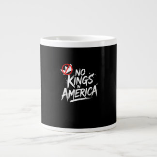 Keine Könige in Amerika Anti-Monarchie im Vintage- Jumbo-Tasse