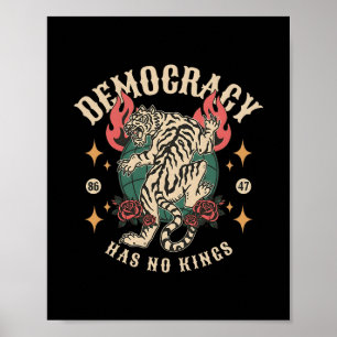 Keine Könige In Amerika Anti Trump Feministische L Poster