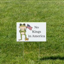 Keine Könige in Amerika Anti-Trump-Protest