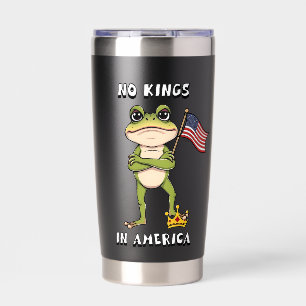 Keine Könige in Amerika Anti-Trump-Protest Thermobecher