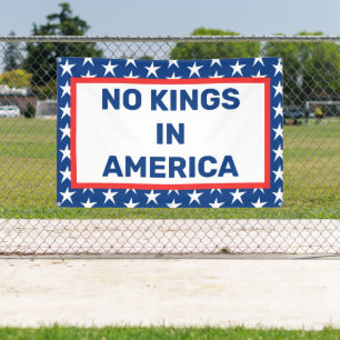 Keine Könige in Amerika Banner
