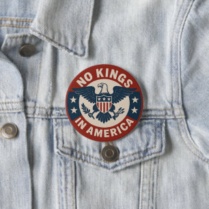 Keine Könige in Amerika Button