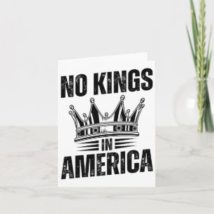 Keine Könige in Amerika Demokratie die Staaten una Karte