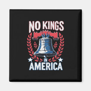 Keine Könige In Amerika Design Klassische Künstler Magnet