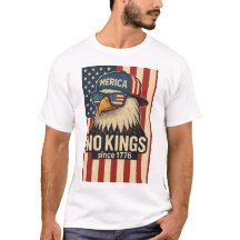 Keine Könige in Amerika, Flaggen Amerika T - Shirt