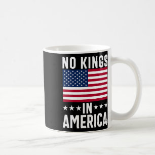 Keine Könige in Amerika Flaggenprotest Rettete Dem Kaffeetasse