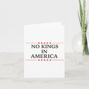 Keine Könige in Amerika Flaggenprotest Rettete Dem Karte