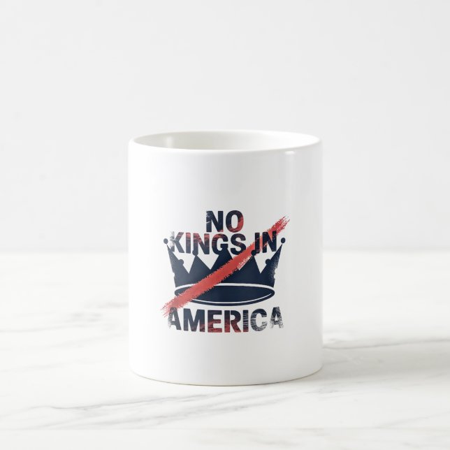 Keine Könige in Amerika Kaffeetasse (Mittel)